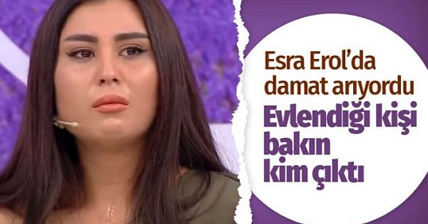 Esra Erol'da koca arayan kızın evlendiği kişi bakın kim çıktı