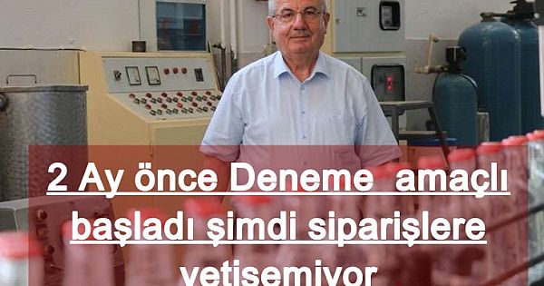 2 Ay önce Deneme amaçlı başladı şimdi siparişlere yetişemiyor