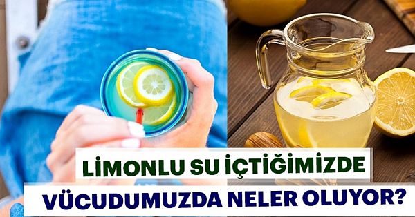 Limonlu su içtiğimizde vücudumuzda neler oluyor?