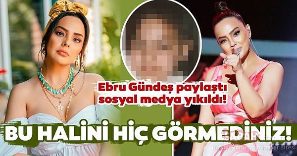 Ebru Gündeş'i hiç böyle görmediniz! Ünlü sanatçı Ebru Gündeş'in bu hali çok farklı!