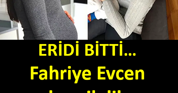 Fahriye Evcen hamilelik kilolarından nasıl kurtuldu!