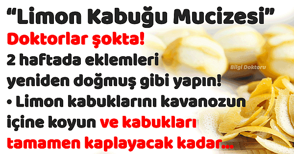 “Limon kabuğu mucizesi”