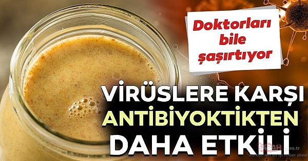 Virüslere karşı antibiyoktikten daha etkili zerdeçal karışımı