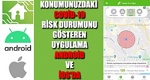 Konumunuzdaki COVID-19 Risk Durumunu Gösteren Hayat Eve Sığar Uygulaması Android ve iOS'ta İndirmeye Sunuldu