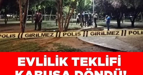 Evlilik teklifi kabusa döndü!