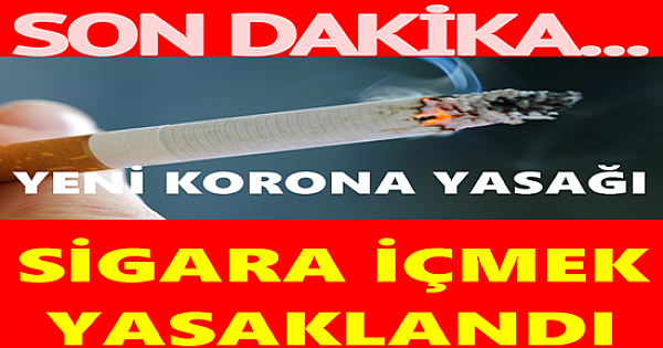 Yeni corona virüs kararı! O caddelerde sigara içmek yasaklandı