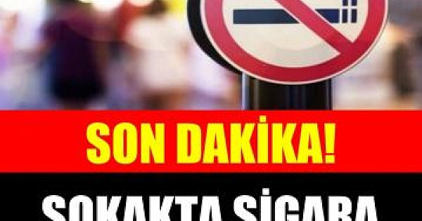 Kamuya açık alanda sigara kullanımı yasaklandı