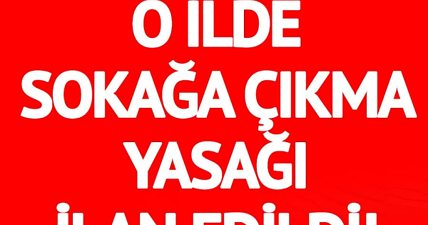 Teröristlerin yakalanması için ikinci bir emre kadar sokağa çıkma yasağı ilan edildi