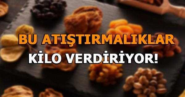 Uyumlu atıştırmalıklar kilo verdiriyor!