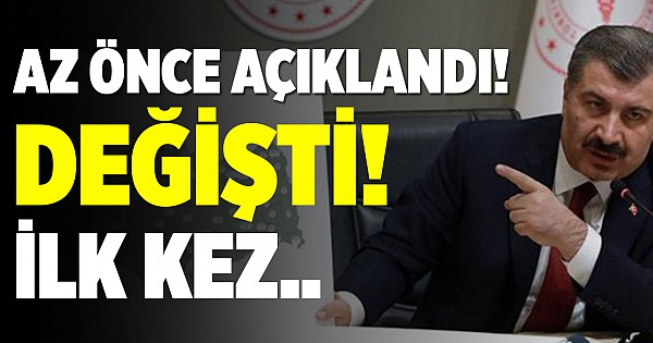 4 Şubat koronavirüs tablosu az önce açıklandı! Değişti! İlk defa oldu!