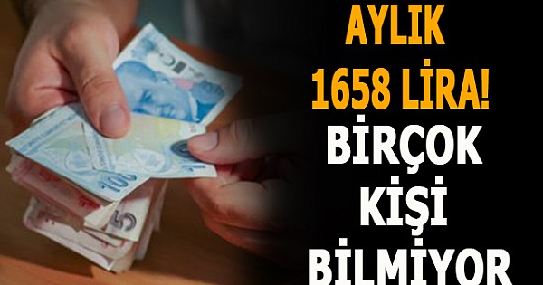 Aylık 1658 lira! Birçok kişi bilmiyor, işte devletten karşılıksız olarak verilen 15 destek