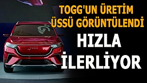 TOGG'un üretim üssü havadan görüntülendi! Fabrika inşaatı hızla ilerliyor!