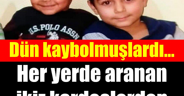 Kaybolan iki kardeş asansör boşluğu için kazılan çukurda...