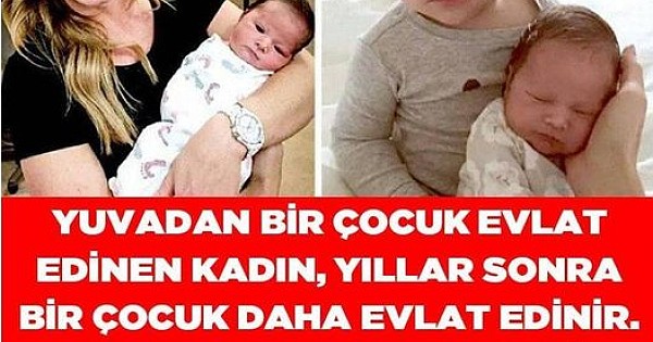 Bir çocuk daha evlat edinir..