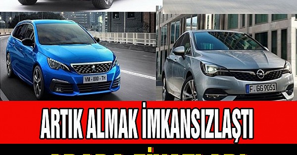 Araba fiyatları ikiye katlandı