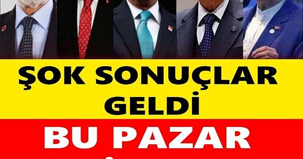 Bu pazar seçim olsa kim kazanır