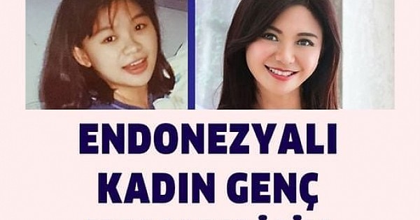 Endonezyalı kadın genç kalmak bunu yapıyormuş