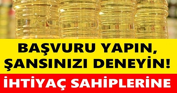 İhtiyaç Sahiplerine Bedava Un, Çay Ve 5 Lt Ayçiçek Yağı Dağıtılacak