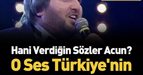 O SES TÜRKİYE BİRİNCİSİNİN SEVENLERİNİ ÜZEN HALİ...