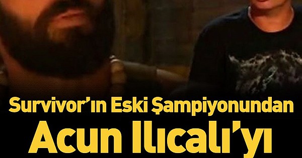 Survivor'ın eski şampiyonundan Acun Ilıcalı'yı kızdıran paylaşım...