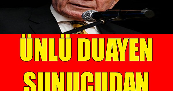 Ünlü sunucudan acı haber