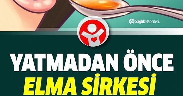 Yatmadan önce elma sirkesi içmek hayatınızı değiştirecek