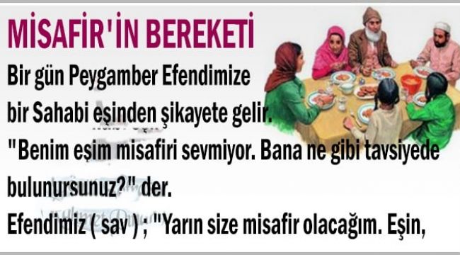 Misafirin Bereketi