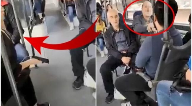 Otobüste skandal taciz! "Karşımda oturma kalk, gözüm sana kayıyor"