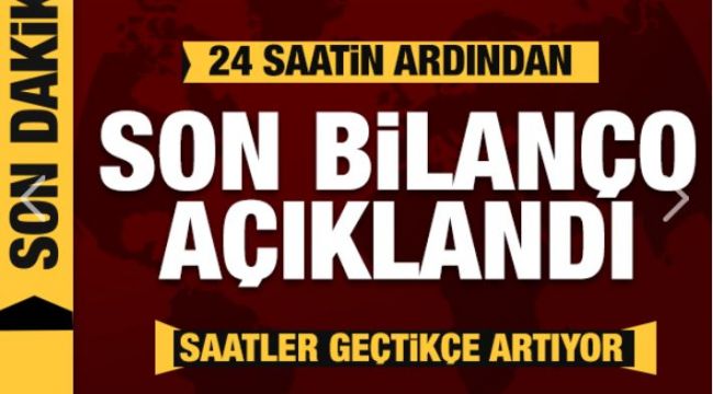 23. saatte enkazdan mucize çıktı! Anne kucağında çocuğuyla kurtarıldı