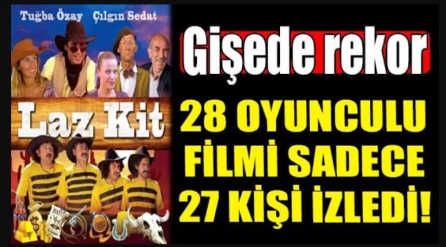 27 kişinin izlediği Laz Kit yapımcısı Zeki Akıncı: İzlemeden alay etmek çok kolay