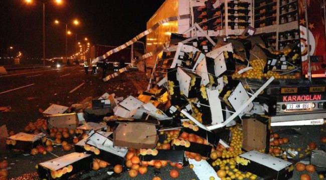 Ankara- Lastik değiştirirken TIR çarptı: 2 ölü, 1 yaralı