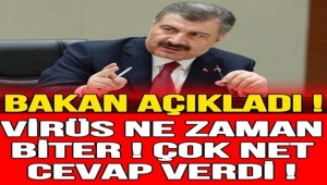 BAKAN NET CEVAPLADI