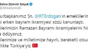 Bakan Selçuk: Artık en düşük emekli aylığı 1500 lira