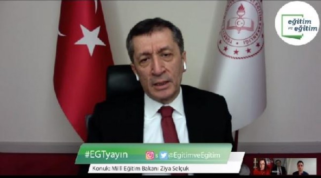 Bakan Selçuk: Teknolojinin eğitimde kullanılması ile ilgili büyük bir yatırım yapıldı