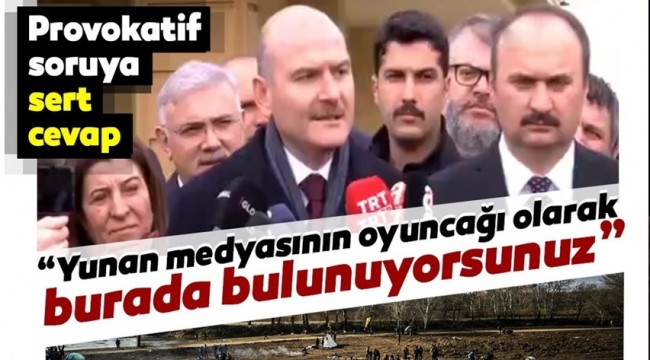  Bakan Soylu'dan yalan haber yapan 'Tele1' muhabirine ayar! Tek tek rakam vererek açıkladı