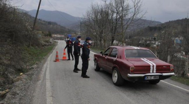 Bartın'da Hasankadı beldesi karantinaya alındı