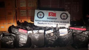 Gaziantep'te, 13 bin 232 paket kaçak sigara ele geçirildi