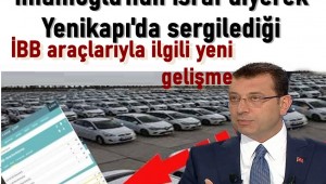 İmamoğlu'nun israf diyerek Yenikapı'da sergilediği İBB araçlarıyla ilgili yeni gelişme 