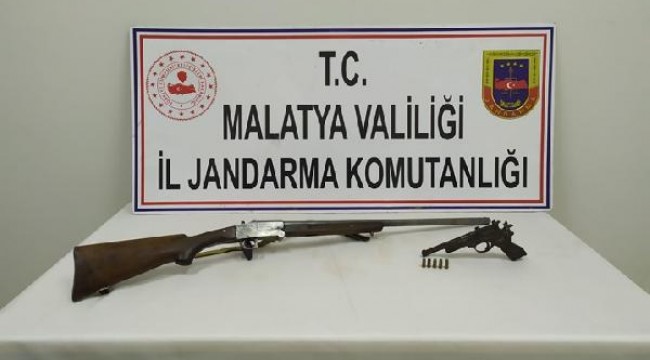 Malatya'da silah kaçakçılığına 1 gözaltı