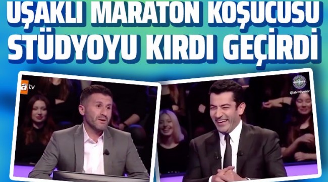 Maraton koşucusunun anlattıkları seyircileri gülmekten kırdı geçirdi!