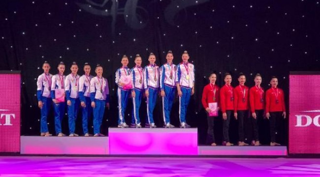 Milliler, Ritmik Cimnastik Miss Valentine Grand Prix Turnuvası'nda 3'üncü oldu