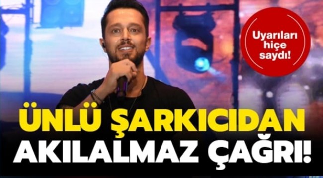 Murat Boz'dan akılalmaz çağrı! Bakanlığın uyarılarını hiçe saydı