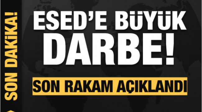 Öldürülen rejim askeri sayısı açıklandı! Sayı giderek artıyor