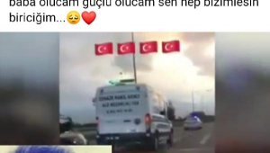 Şehidin hamile eşinden duygulandıran mesaj