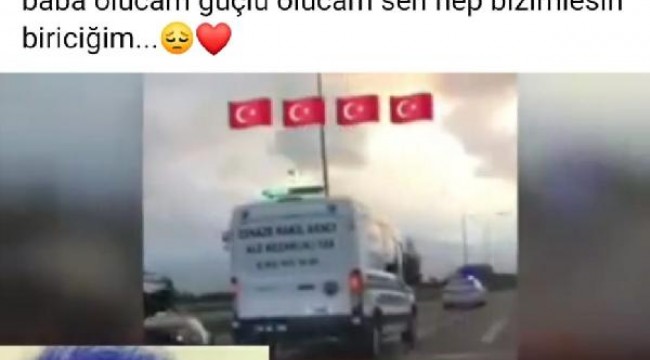 Şehidin hamile eşinden duygulandıran mesaj