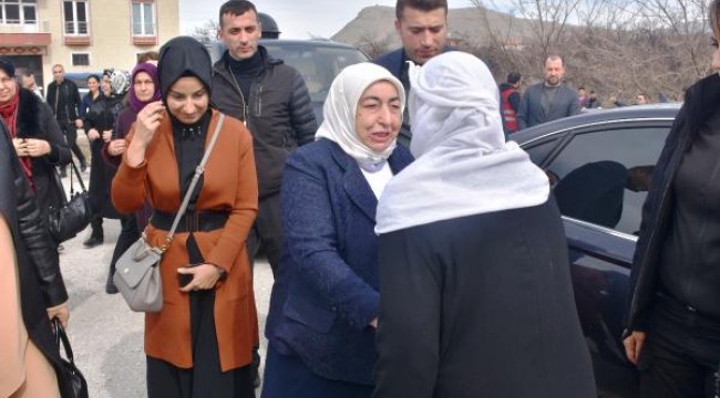 Semiha Yıldırım'dan Malatya'daki depremzedelere ziyaret