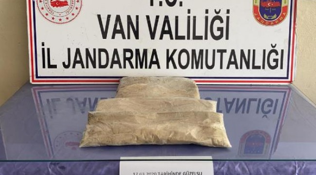 Yolcu otobüsünde 6,5 kilo eroin ele geçirildi