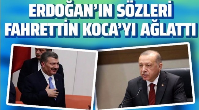 Zirvenin perde arkası... Bakan Koca'yı ağlatan teşekkür