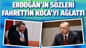 Zirvenin perde arkası... Bakan Koca'yı ağlatan teşekkür