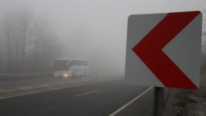 Zonguldak'ta yoğun sis; görüş mesafesi 10 metreye düştü